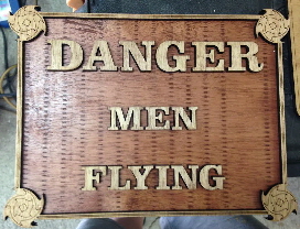 danger men flying